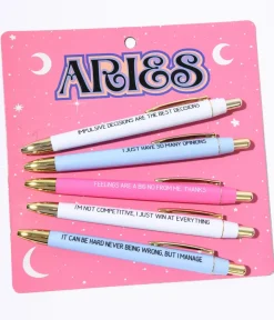 Unique Vintage Gift Under $20>Aries Pen Set
