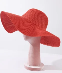 Unique Vintage Concert & Festivals|All Things Red>Big Red Sun Hat