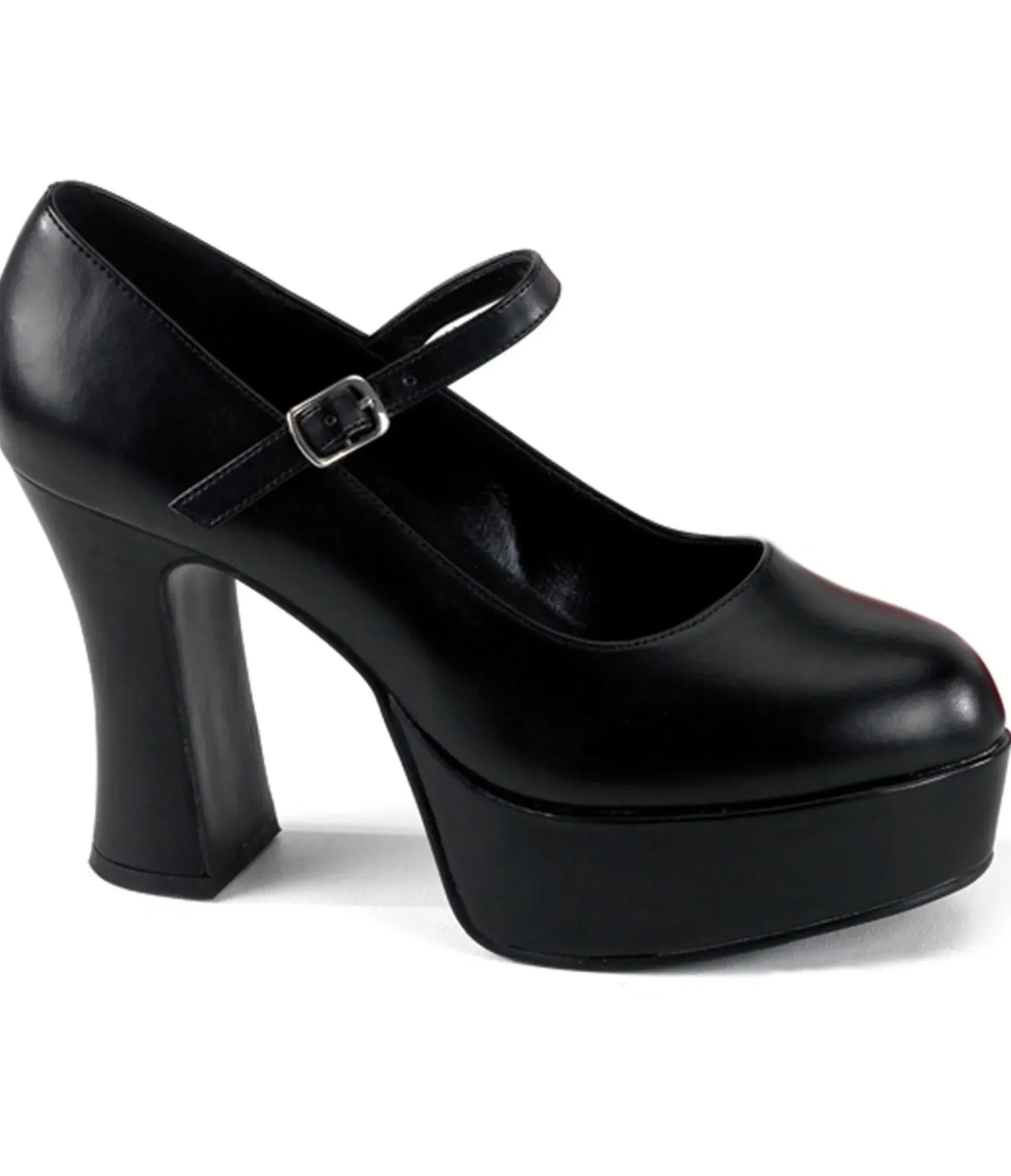 Unique Vintage Special Occasion|Prom Shoes>Black Mary Jane Pumps