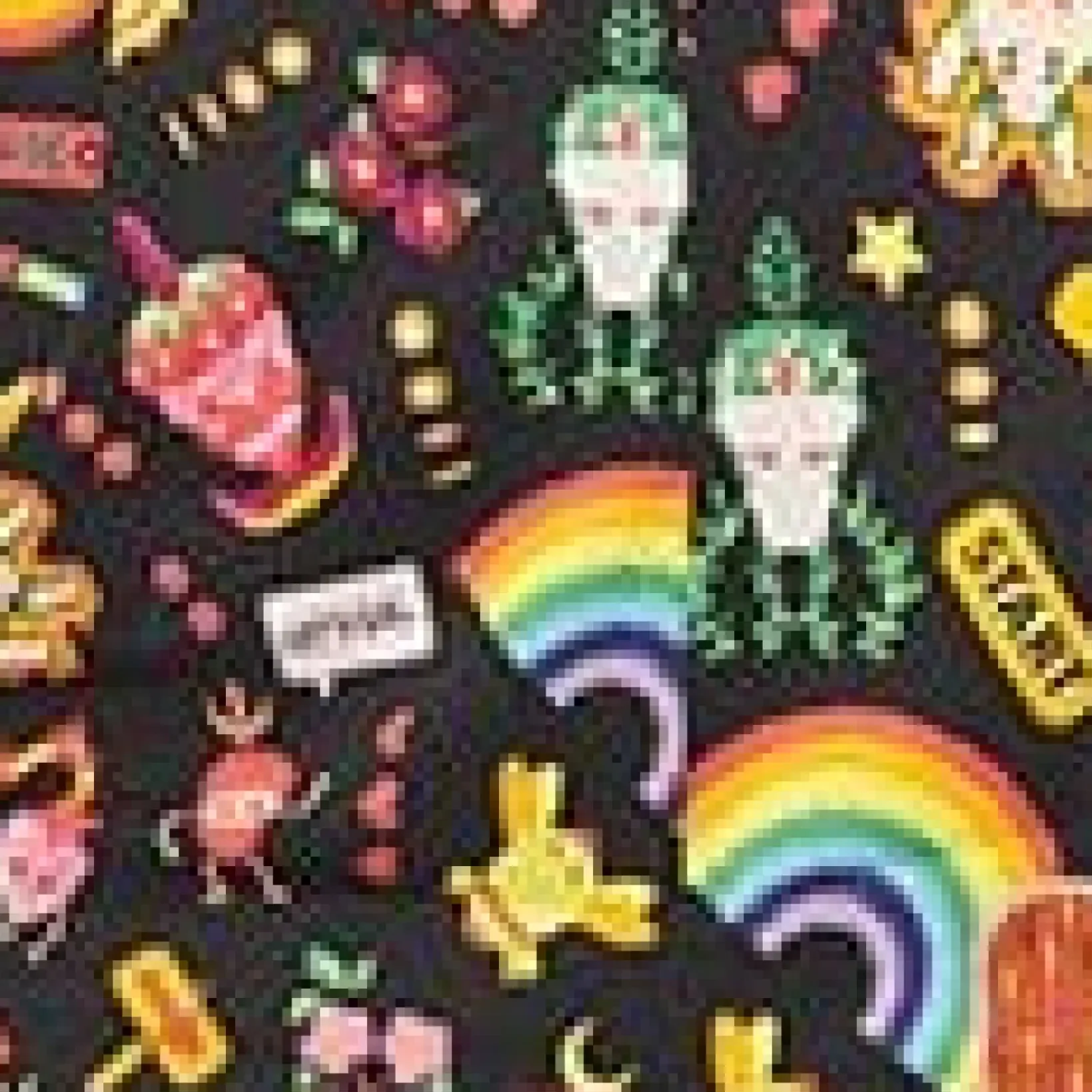 Unique Vintage Shorts|Shorts>Black Reese Video Game High Waisted Shorts