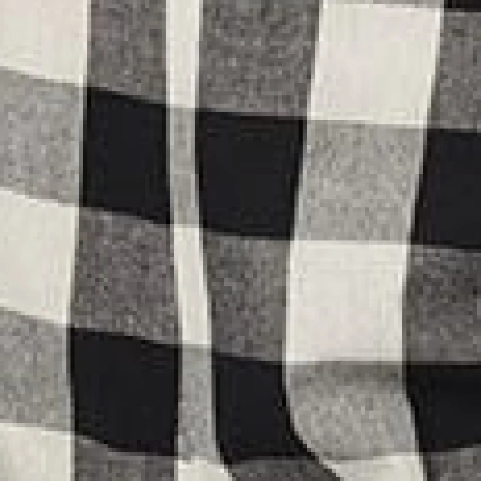 Unique Vintage Shorts>Black & White Gingham Cruise Ship Shorts