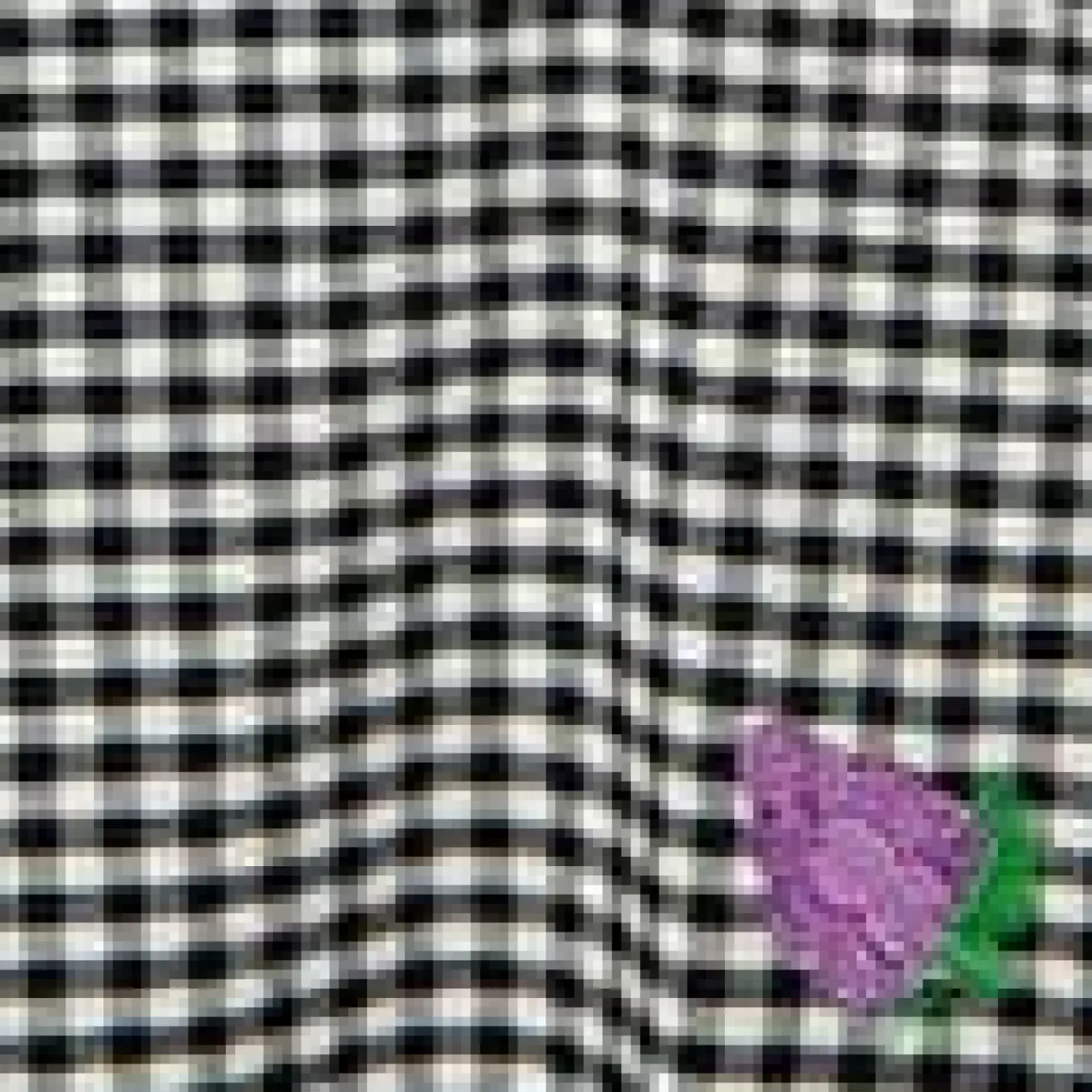 Unique Vintage Swing|Pocket Dresses>Black & White Gingham Grape Embroidered Halter Swing Dress