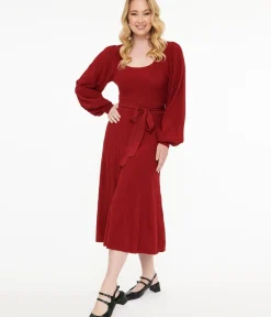 Unique Vintage Midi|Everyday Dresses><noscript><img width=