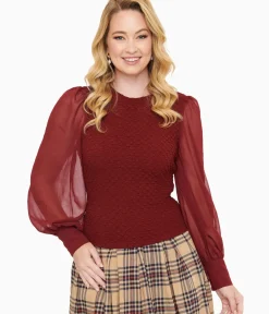 Unique Vintage Blouses|Work Wear><noscript><img width=