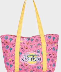 Unique Vintage Tote Bags>Cakeworthy Barbie California Dream Tote Bag