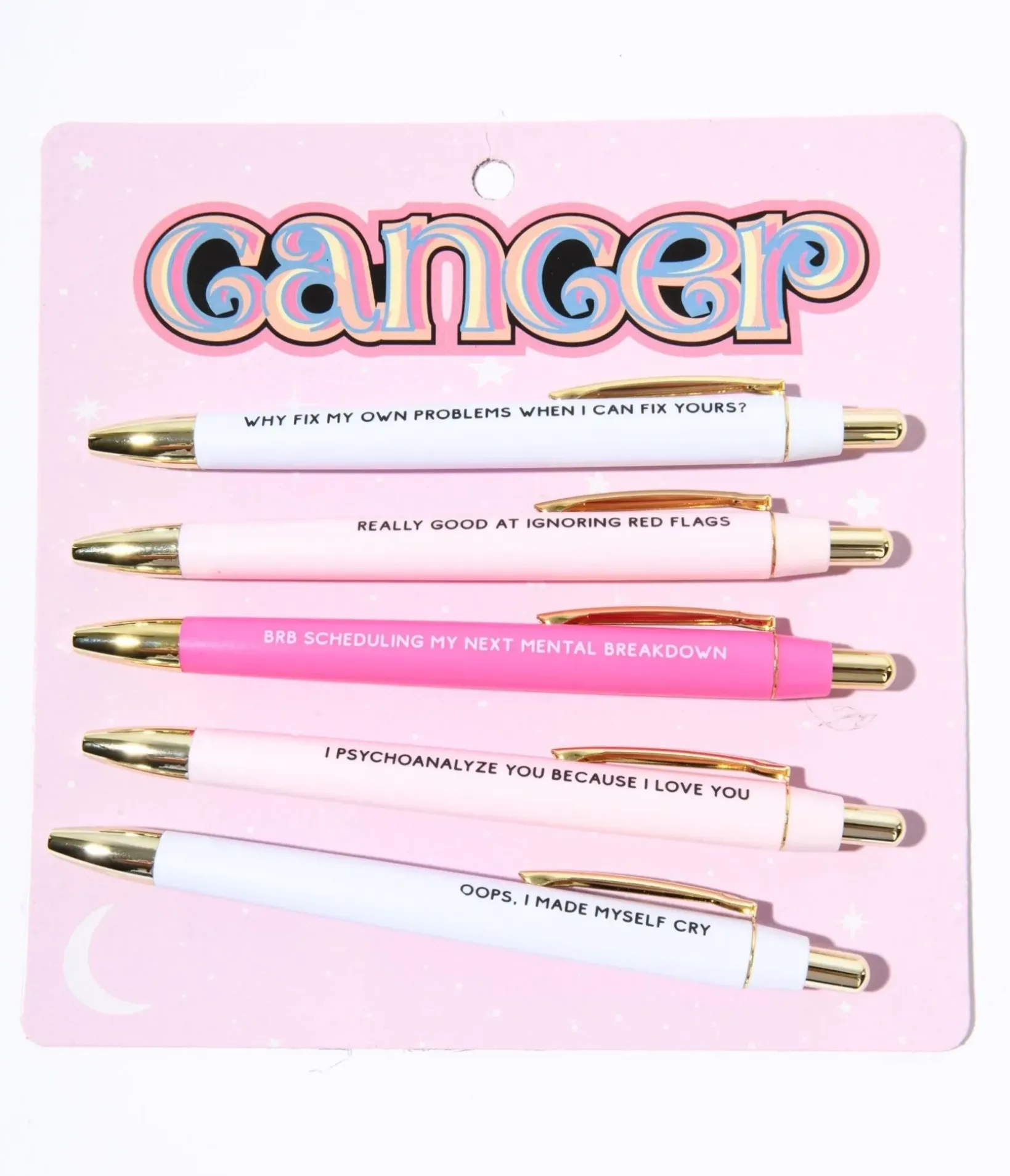 Unique Vintage Gift Under $20>Cancer Pen Set