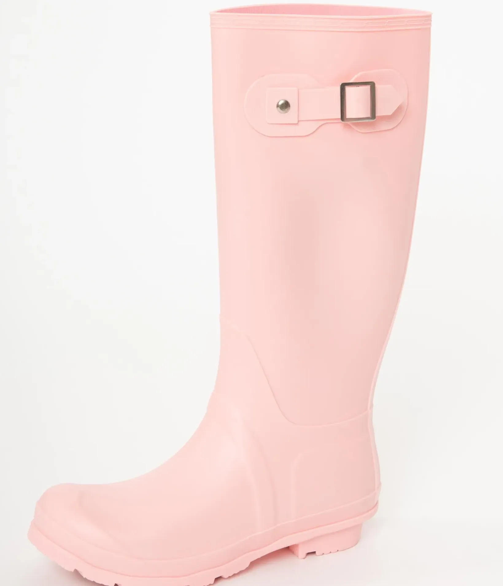 Unique Vintage Boots|Flats>Candy Floss Pink Rubber Rain Boots