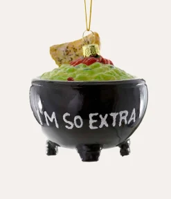 Unique Vintage Gifts For The Home>Cody Foster I'm So Extra Guacamole Ornament
