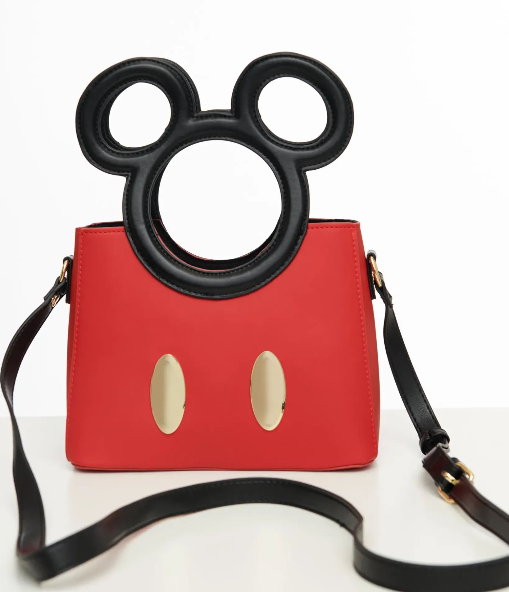 Unique Vintage Disney Bounding|Novelty Bags>Disney Mickey Mouse Silhouette Handbag
