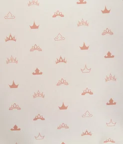 Unique Vintage All Things Pink|Gifts For The Home>Disney x Kitsch Pink & Princess Crowns Satin Pillowcase