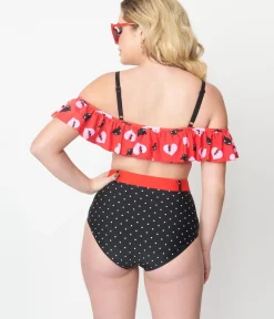 Unique Vintage Swim Bottoms><noscript><img width=