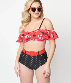 Unique Vintage Swim Bottoms><noscript><img width=