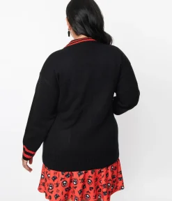 Unique Vintage Sweaters & Cardigans|All Things Black><noscript><img width=