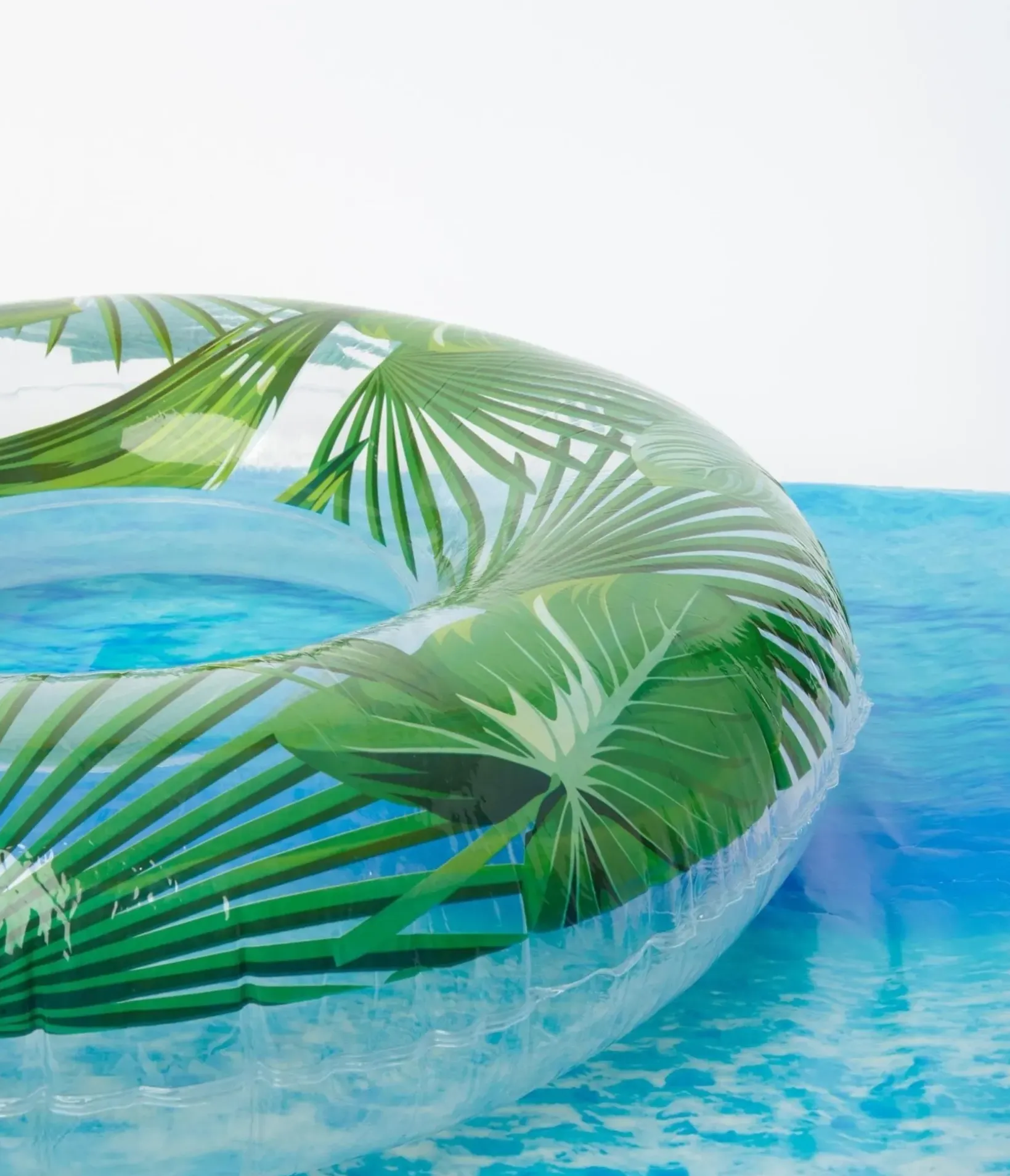 Unique Vintage Bachelorette|Gift Under $20>Green Palm Leaf Giant Inflatable Pool Float