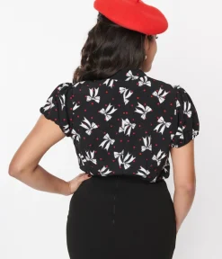 Unique Vintage Blouses|Work Wear><noscript><img width=
