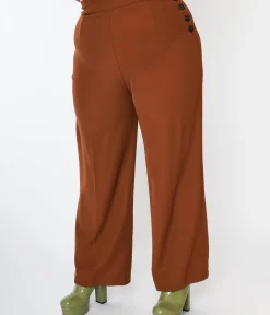Unique Vintage Pants|Pants>Hell Bunny Ginger Swing Pants