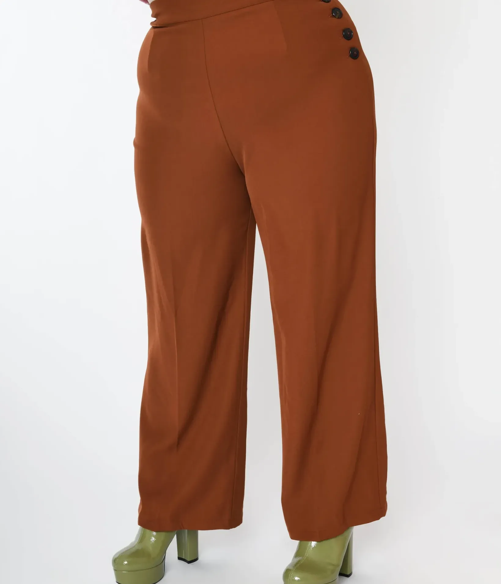 Unique Vintage Pants|Pants>Hell Bunny Ginger Swing Pants