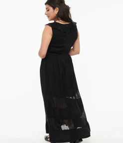 Unique Vintage Maxi|All Things Black><noscript><img width=
