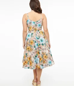 Unique Vintage Midi|Pocket Dresses><noscript><img width=