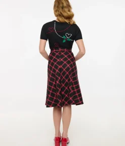 Unique Vintage Skirts|All Things Red><noscript><img width=