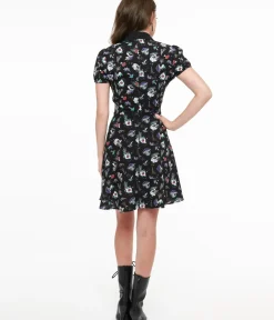 Unique Vintage Fit & Flare|Pocket Dresses><noscript><img width=