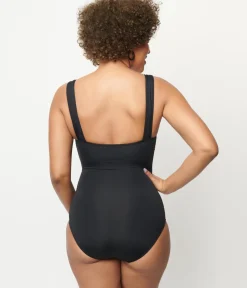 Unique Vintage One Piece Swim|All Things Black><noscript><img width=
