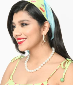 Unique Vintage Hair Scarves>Little Golden Books x Little Golden Books Hair Scarf