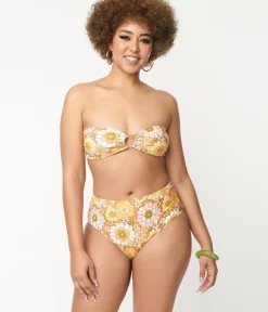 Unique Vintage Two Piece Swim><noscript><img width=