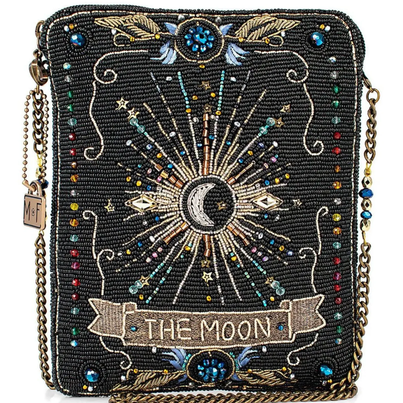 Unique Vintage Novelty Bags>Mary Frances Moonstruck Mini Crossbody Bag
