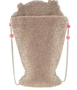 Unique Vintage Novelty Bags>Mary Frances Shake It Up Milkshake Crossbody Bag