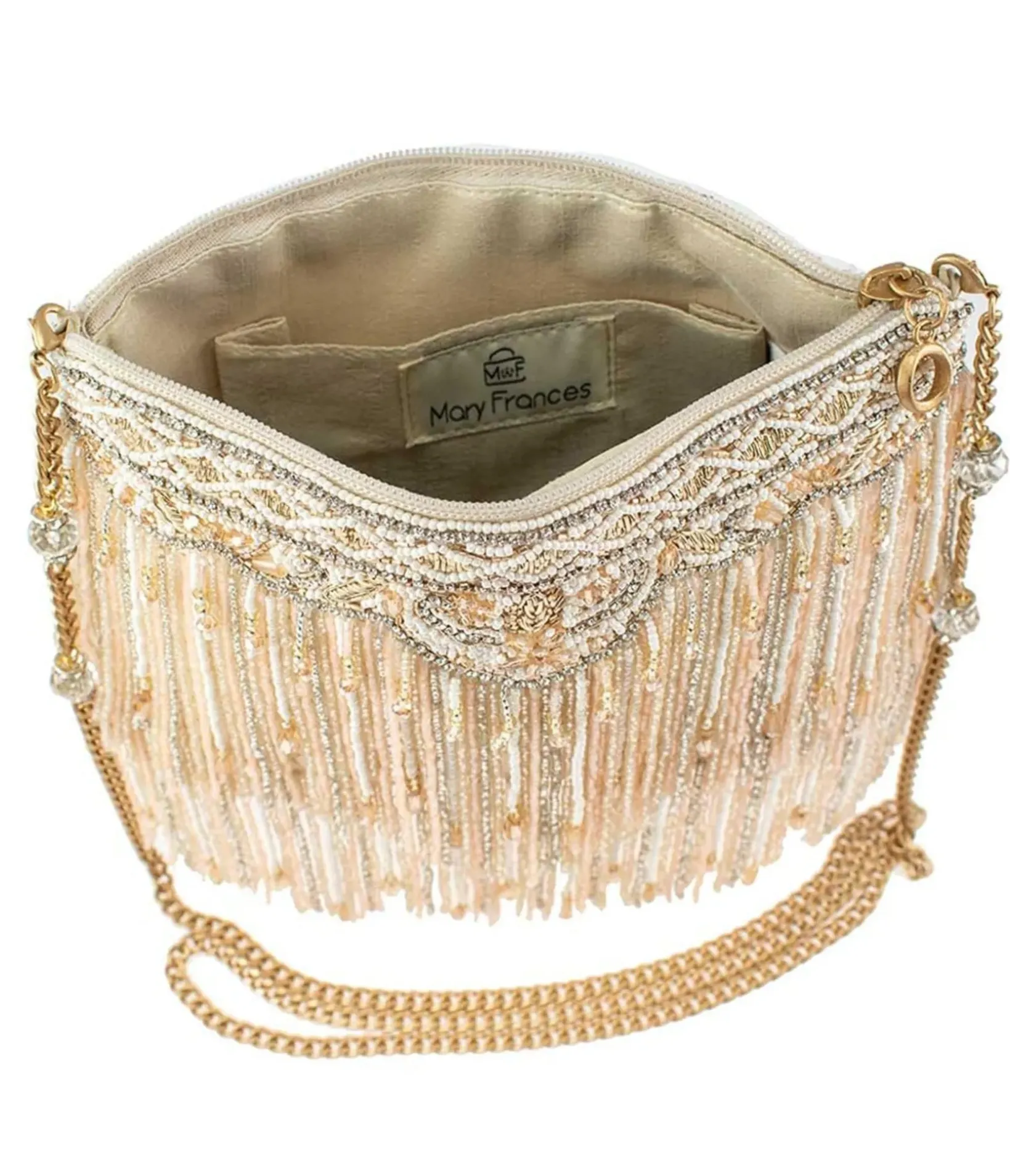 Unique Vintage Special Occasion|Prom Accessories>Mary Frances Sugar Coated Crossbody Bag