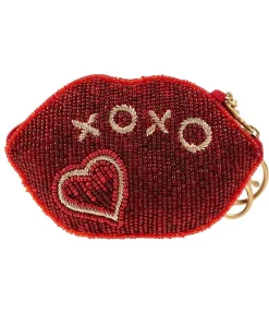 Unique Vintage Novelty Bags>Mary Frances XOXO Coin Purse