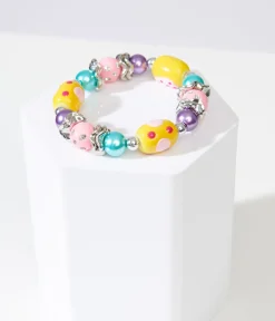 Unique Vintage Bracelets>Pastel Easter Egg Bracelet