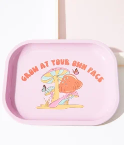 Unique Vintage All Things Pink|Gifts For The Home>Pink Grow At Your Own Pace Tray