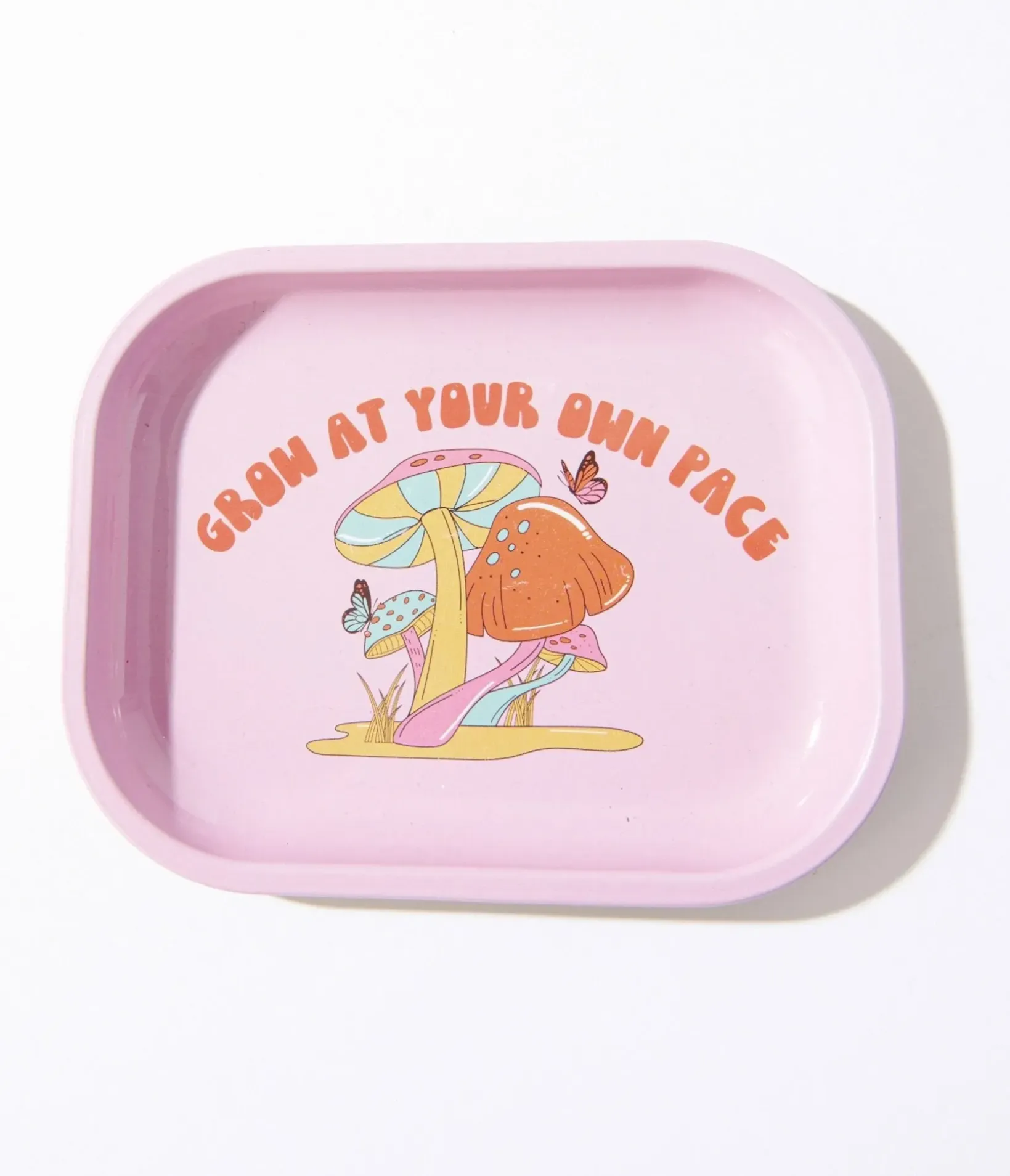Unique Vintage All Things Pink|Gifts For The Home>Pink Grow At Your Own Pace Tray