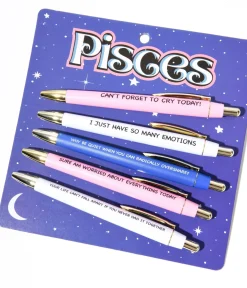 Unique Vintage Gift Under $20>Pisces Pen Set