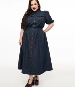 Unique Vintage Midi|Pocket Dresses><noscript><img width=