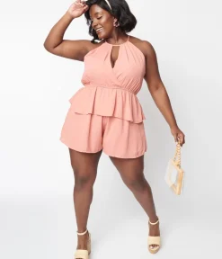 Unique Vintage Rompers & Jumpsuits|All Things Pink><noscript><img width=
