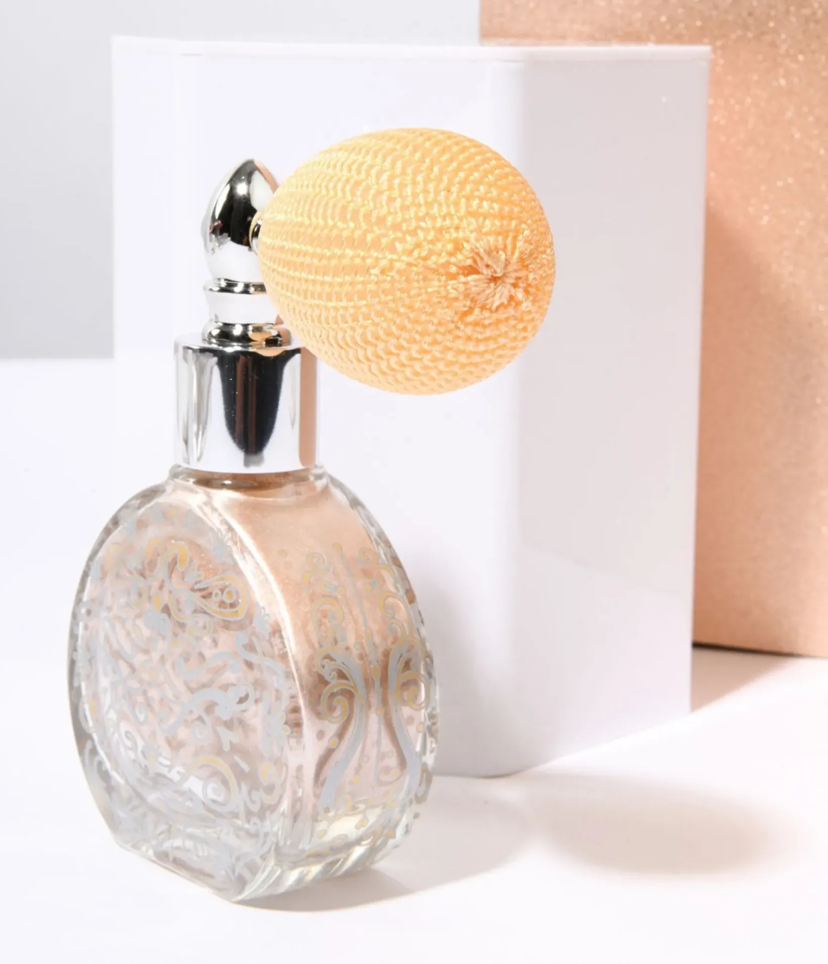 Unique Vintage Beauty>Pretty Vulgar Rose Gold Glitter Dust