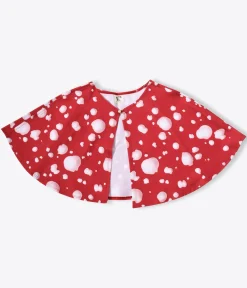 Unique Vintage Coats & Jackets|All Things Red>Red Mushroom Capelet