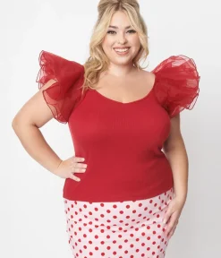 Unique Vintage All Things Red><noscript><img width=