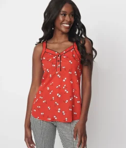 Unique Vintage Blouses|All Things Red><noscript><img width=