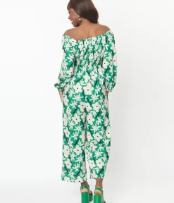 Unique Vintage Pocket Dresses|Everyday Dresses>Red & White Floral Dot Belted Swing Dress