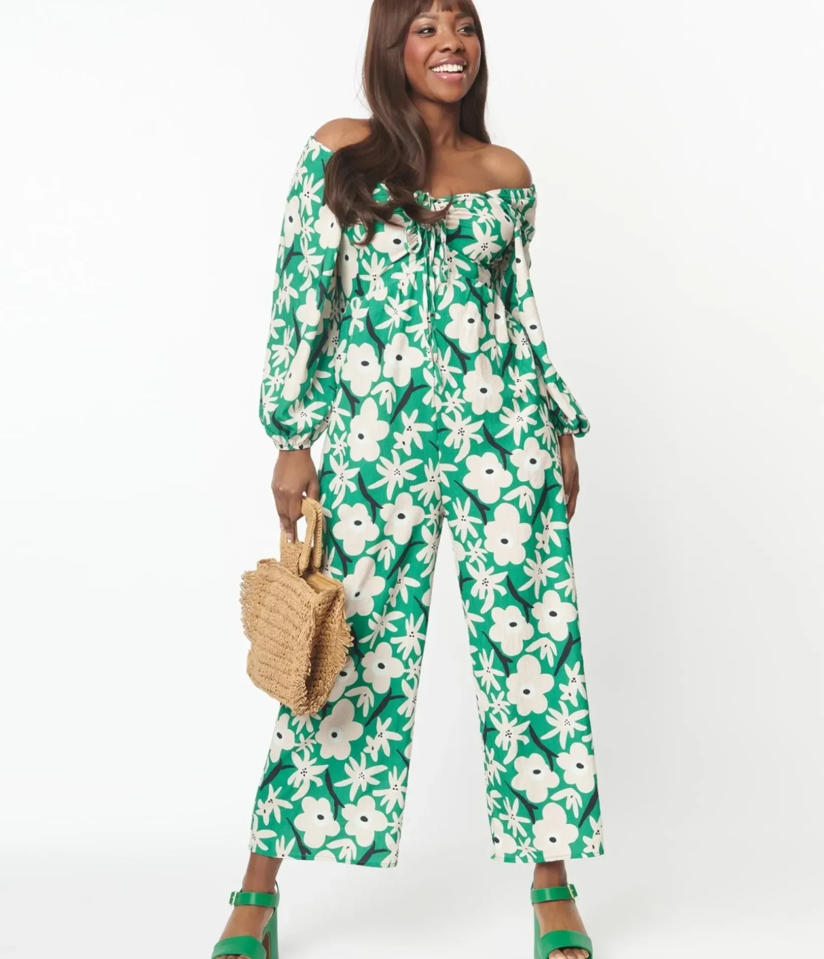 Unique Vintage Pocket Dresses|Everyday Dresses>Red & White Floral Dot Belted Swing Dress