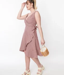 Unique Vintage Wrap Dresses|Everyday Dresses><noscript><img width=