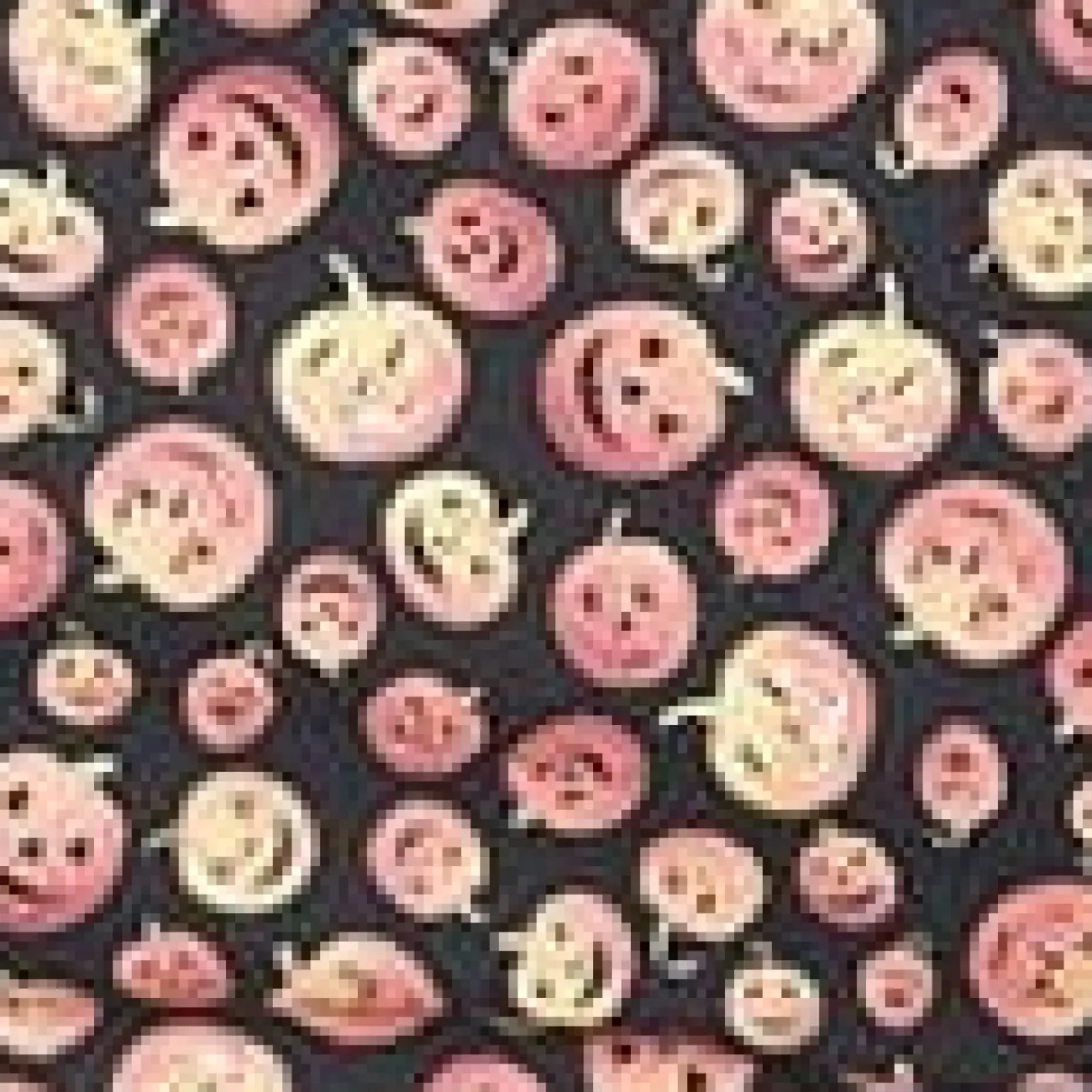 Unique Vintage Halloween>Retrolicious Black & Pumpkins Bow Blouse