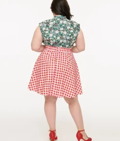 Unique Vintage Skirts|All Things Red><noscript><img width=