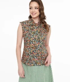 Unique Vintage Blouses><noscript><img width=
