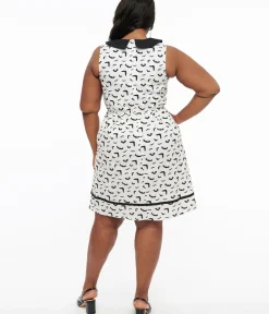 Unique Vintage Fit & Flare|Everyday Dresses><noscript><img width=