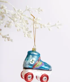 Unique Vintage Gifts For The Home|Gift Under $20>Rollerskate Glass Ornament